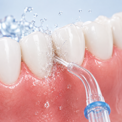 Boquilla básica DreamSmile limpiando entre dientes